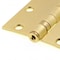 Prime-Line Door Hinge Commercial Smooth Pivot, 3-1/2 in. x 3-1/2 in. w/ Square Corners, Satin Brass 3 Pack U 1156263 - alternate 4